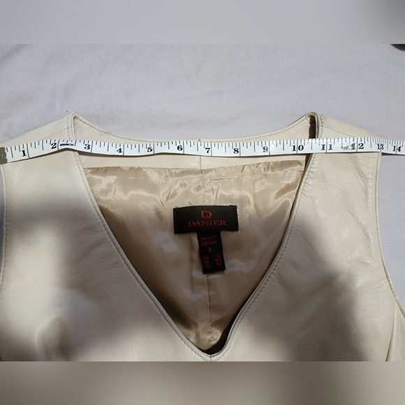 Vintage leather top/vest - Picture 10 of 12